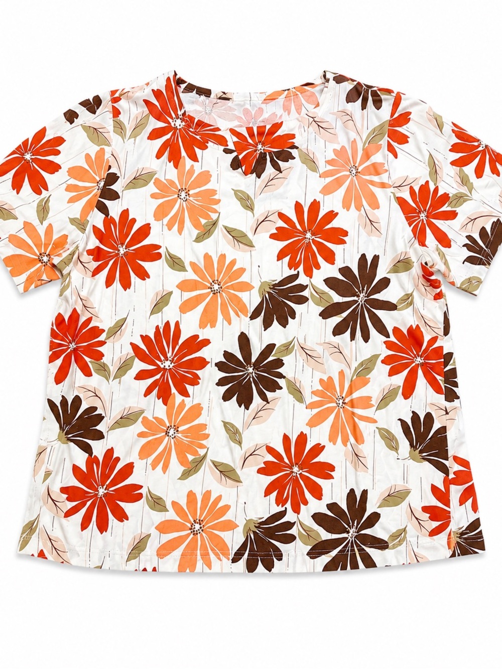 Southern Lady Floral Top – Size Large – Excellent Condition